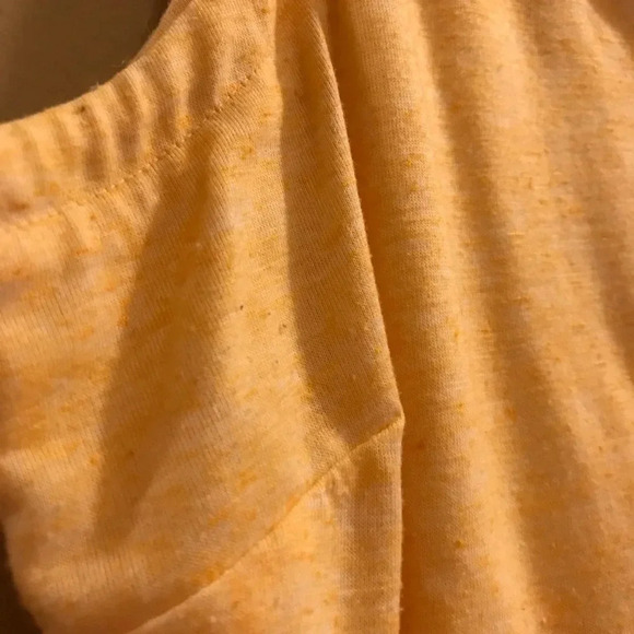 Athleta Peach Orange Coral Linen Blend Sleeveless Vita Dress Women’s Size Small - Picture 5 of 12